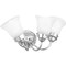 Progress Lighting Fluted Glass Collection Three-Light Bath & Vanity P3289-15ET - alternate 4